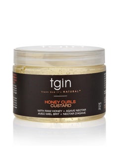 Tgin Honey Curls Custard with Honey and Agave Nectar 340g  - Image 1