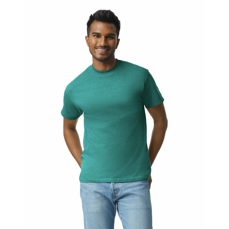 Gildan Adult Ultra Cotton T-Shirt, Style G2000, Multipack, Galapagos Blue (12-Pack), Medium - Image 2