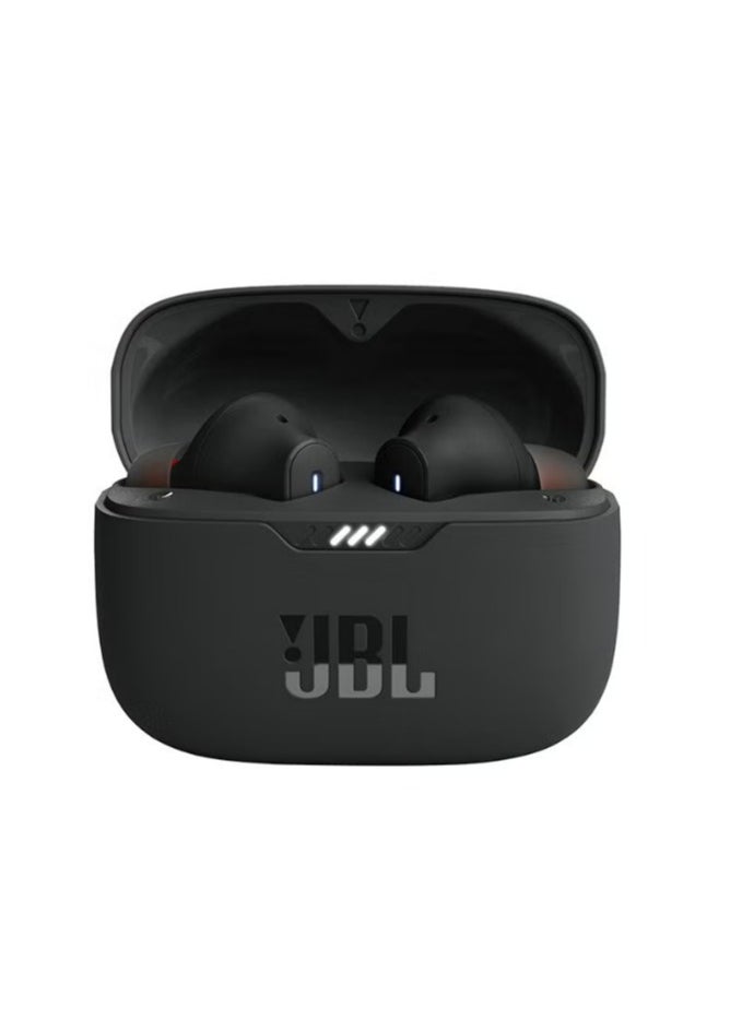 Generic - JBL Tune Beam True Wireless Noise Cancelling Earbuds, Pure Bass Sound, Bluetooth 5.3, Smart Ambient, 4-Mics Technology, Voiceaware, 48H Battery, Water And Dust Resistant Black - Image 1