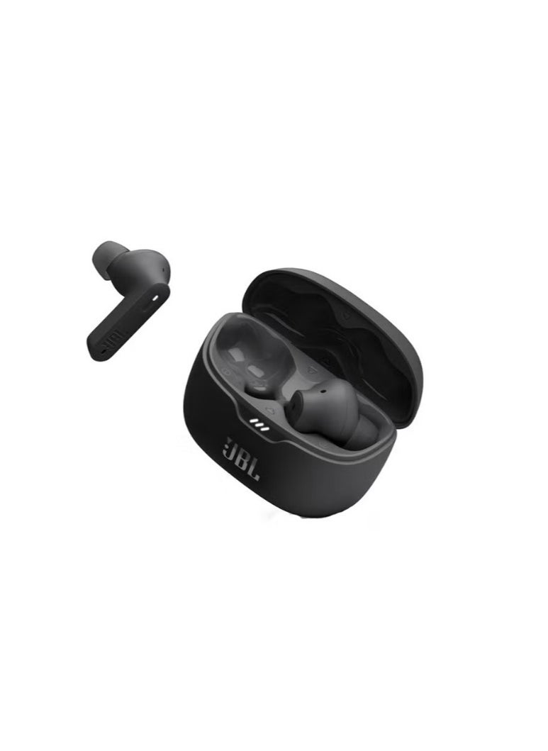 Generic - JBL Tune Beam True Wireless Noise Cancelling Earbuds, Pure Bass Sound, Bluetooth 5.3, Smart Ambient, 4-Mics Technology, Voiceaware, 48H Battery, Water And Dust Resistant Black - Image 1