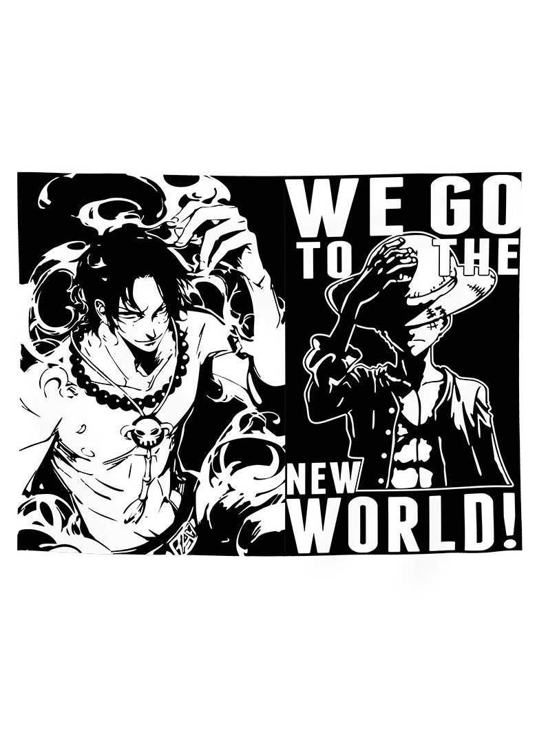 EBMINI One Piece Luffy Anime Background Cloth 