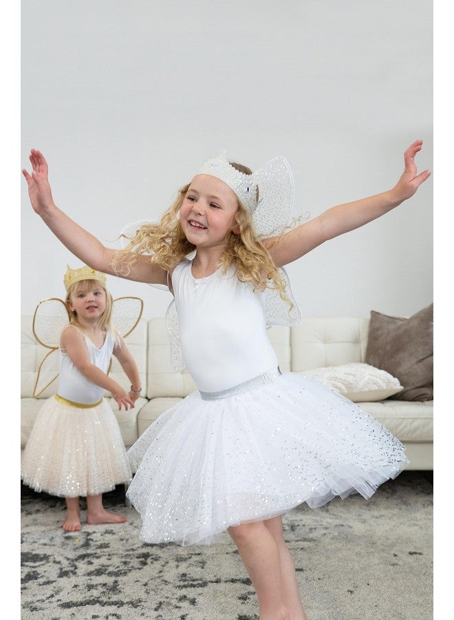 Little Adventures Soft Royal Princess Queen Crown Dress Up Costume Accessory For Kids (Silver) - Image 4