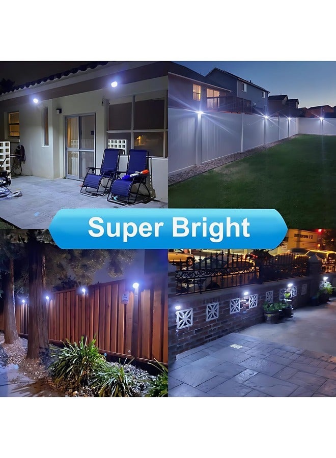 ELTRAZONE LED Solar Motion Sensor Light - 8 LED Wide Angle Outdoor Wall Lamp, Waterproof Sunlight Lamp for Garden Decoration and Security - Image 5