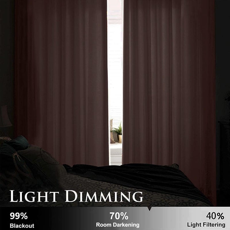 SMILETIME Pink 72 in Long Velvet Curtains with Grommet  Thermal Insulated Super Soft Privacy Noise Reducing Light Blocking Velvet Curtains for Living Room  2 Panels  Each 52 x 72 inches Long - Image 5
