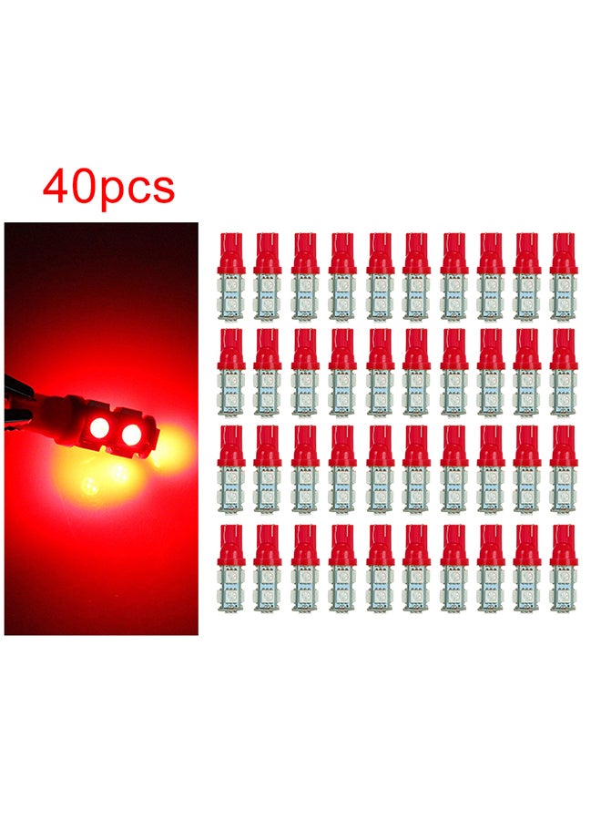 إسكدنيا مجموعة مصابيح LED خلفية فائقة السطوع للسيارة مكونة من 40 قطعة - Image 3