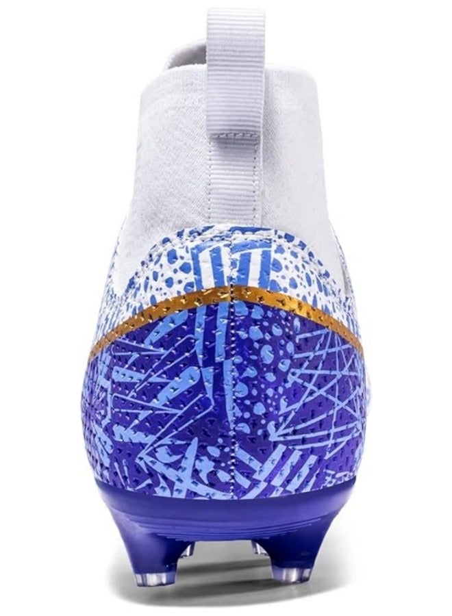 Football Boots for Men Women, Unisex-Adult Football Shoes Sneakers, High Ankle Non-Slip Training Sneaker for Youth Students - Image 2