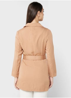 ELLA Belted Double Breasted Blazer  - Image 2