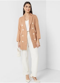 ELLA Belted Double Breasted Blazer  - Image 4