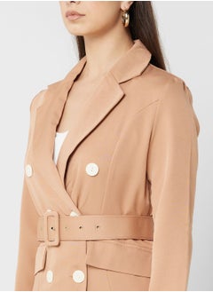 ELLA Belted Double Breasted Blazer  - Image 3