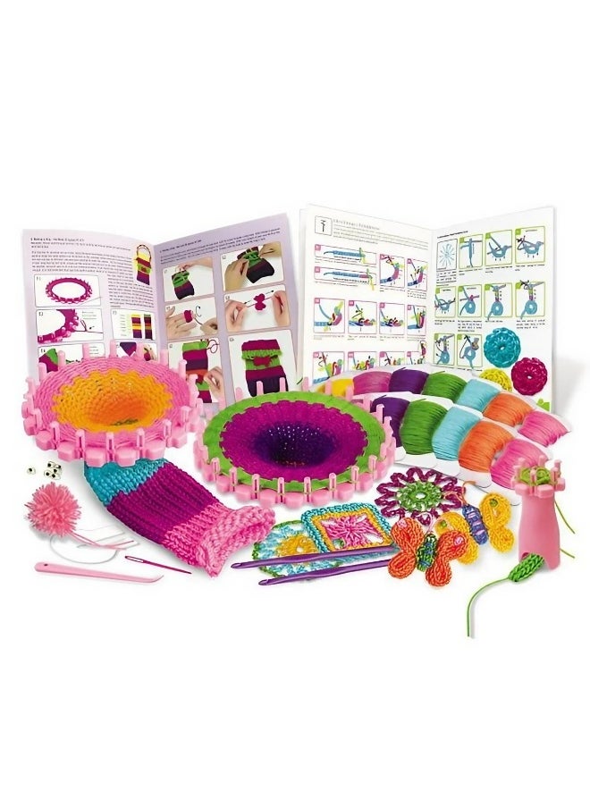 4m 4M STEAM Powered Kids Knitting & Crochet Kit  - Image 2