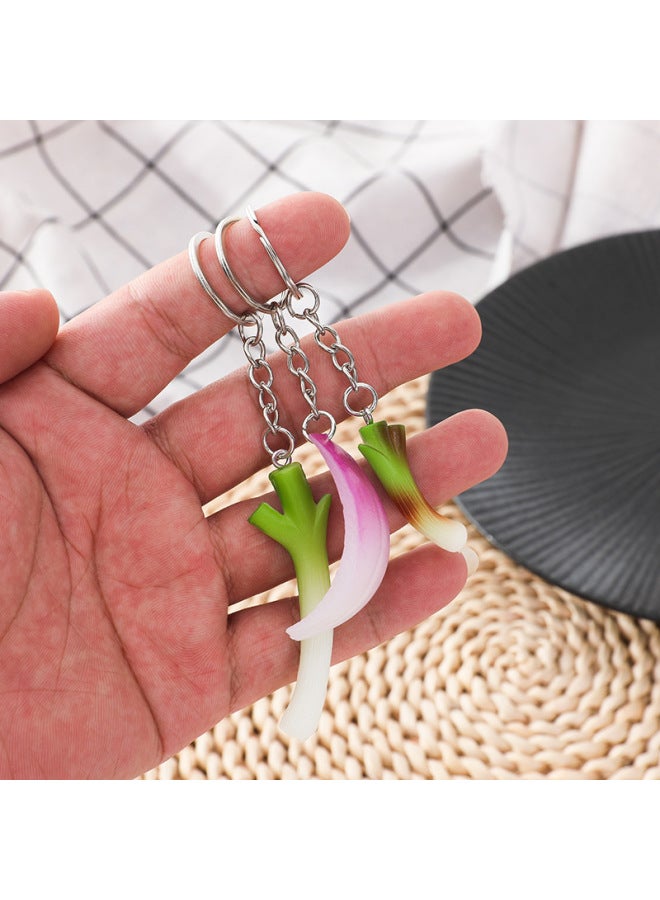Simulation Shallot Model Garlic Props Onion Garlic Garlic Garlic Head Keychain Ornaments Tricky Toys-Color:Garlic-Model-Specifications:Dimension As Shown