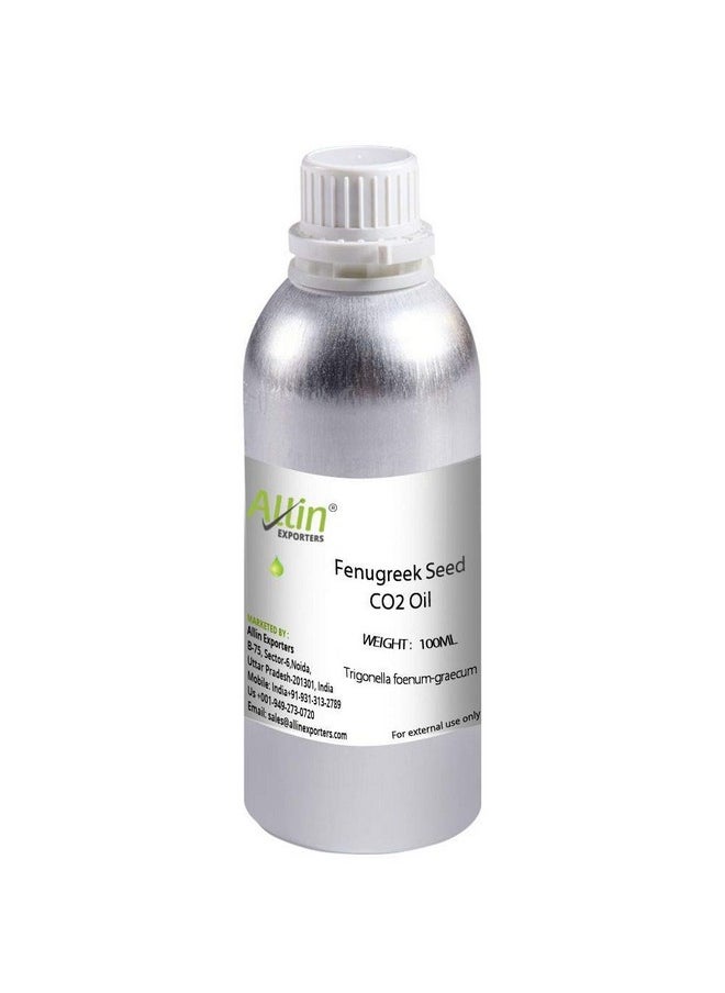 Allin Exporters Fenugreek Oil (Co2 Extraction) 100% Pure, Natural & Undiluted 100 Ml  - Image 1