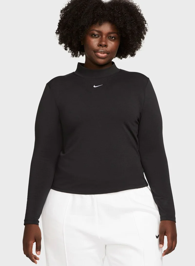 Nike Nsw Essential Mock Neck T-Shirt