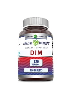 Amazing Formulas Dim Diindolylmethane 100Mg 120 Tablets Supplement  Nongmo  Gluten Free  Made In Usa