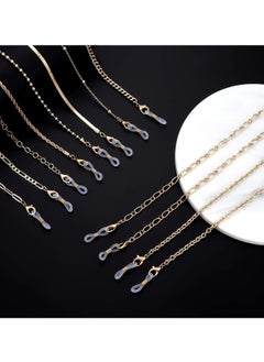 Generic Elegant Women's Eyeglass Chains, Anti-Slip Stainless Steel Eyeglass Strap for Women, Stylish Eyeglass Holder Chain (Multicolor)  - Image 2