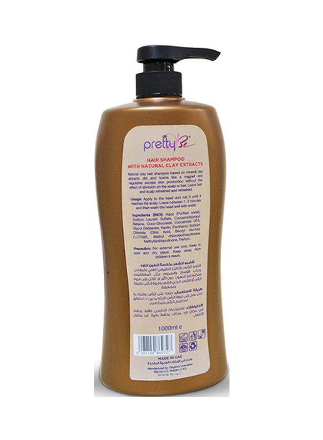 Pretty Be Hair Shampoo with Natural Clay Extract 1000ml - Image 2