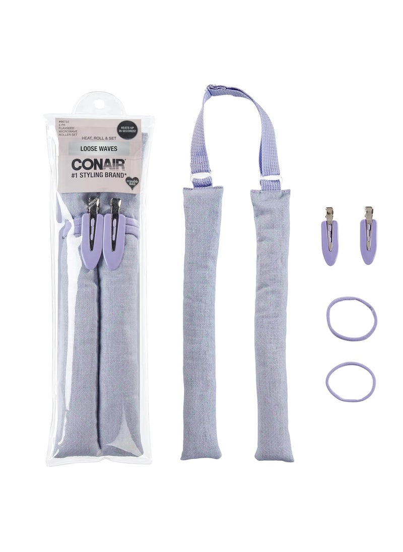 CONAIR Conair Extra Long Microwave Rollers  curlers for women  hair curlers  hair curler for women  curlers  Microwave for quick styling  5 pk 