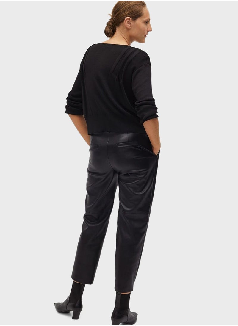 MANGO - pleat detail sweater - Image 1