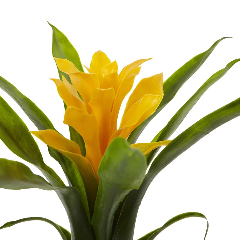 Nearly Natural 10in. Bromeliad Artificial Flower, Set of 6 - Image 3