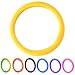 Qiyibei 30 Thicker Universal Stretchy Silicone Steering Wheel Cover for 14 15 16 Wheels AntiSlip Grip Enhanced Control for Men Women All Weather Protection Yellow - Image 2