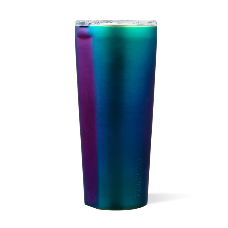 CORKCICLE كوب كوركسيكل الكلاسيكي - يحافظ على المشروبات باردة لمدة 9 ساعات وساخنة لمدة 3 ساعات - فولاذ مقاوم للصدأ مع عزل ثلاثي - هدية كوب العطلات - 24 أونصة - اليعسوب - Image 1