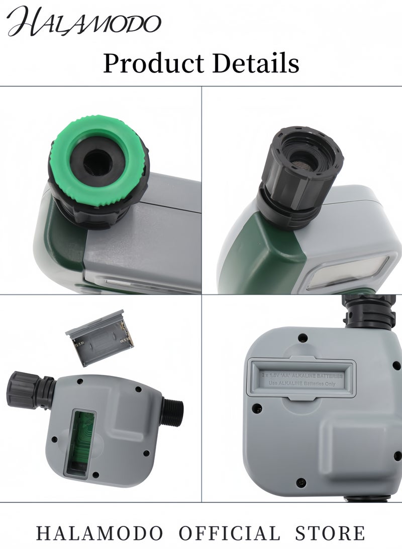 HALAMODO 30-Drippergarden Patio Water Mister Cooling Micro System Sprinkler Nozzle Set Multicolour  - Image 2