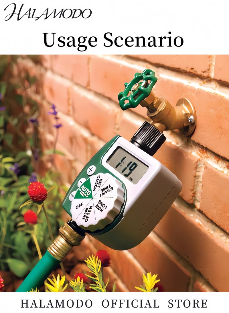 HALAMODO 30-Drippergarden Patio Water Mister Cooling Micro System Sprinkler Nozzle Set Multicolour  - Image 5