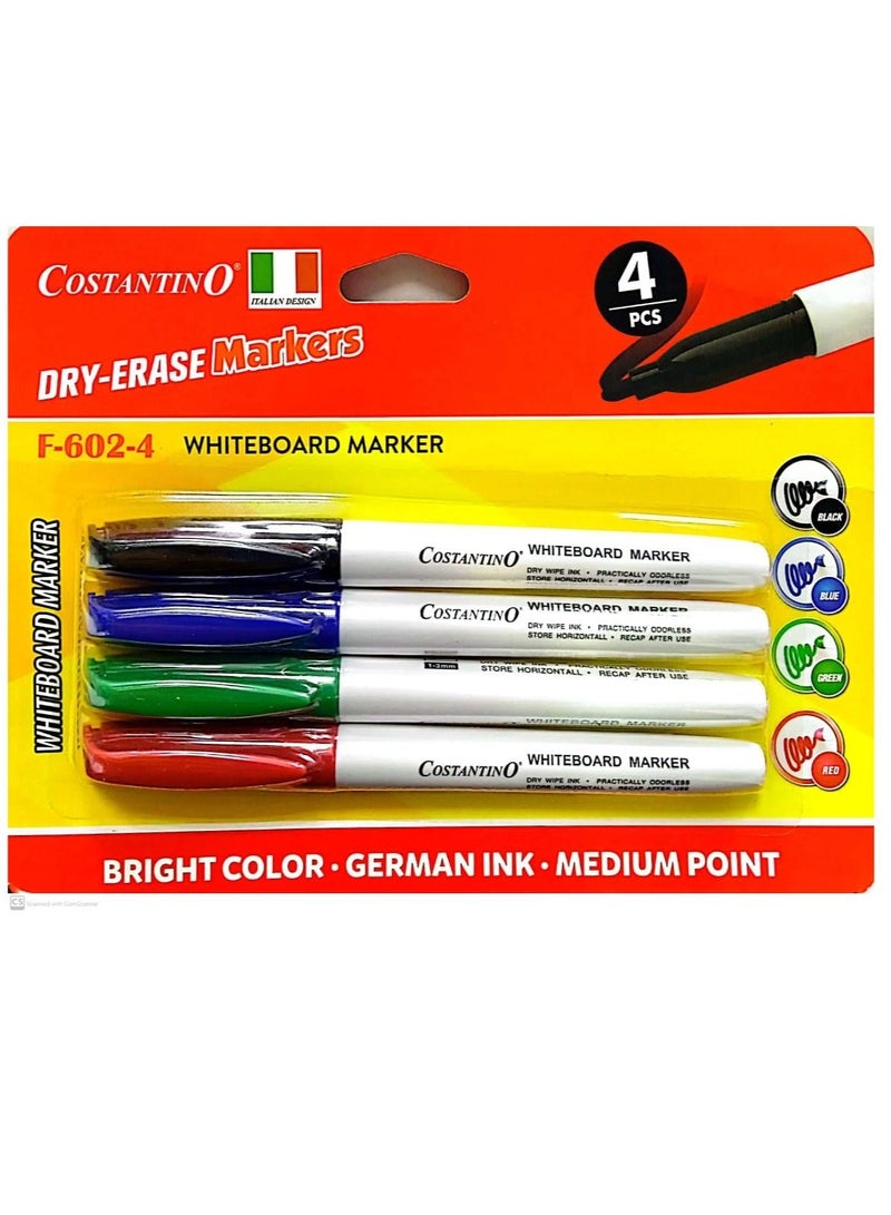 COSTANTINO Dry Erase Markers 4Pieces - Image 2
