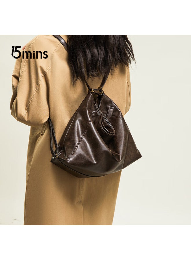 15MINS 15minutes Handbag, Women's Luxury Brand Large Capacity Shoulder Tote Bag, Hobo Bag, Versatile Ladies Crossbody Bag, New Year Gift - Image 3