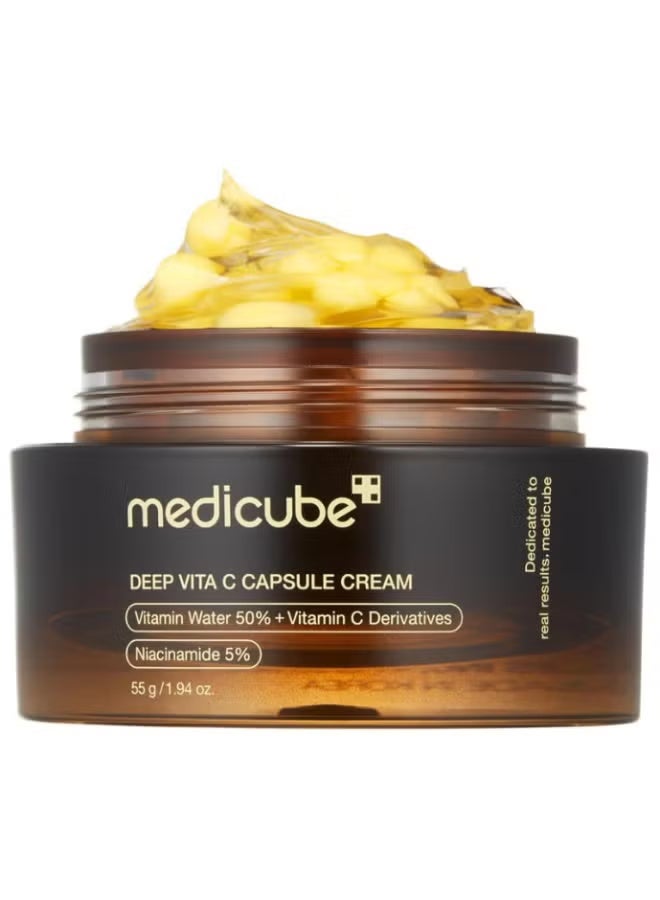 ميديكيوب - كريم كبسولات فيتامين سي العميق - ٥٥ غرام - ميك أب سيتي باكستان