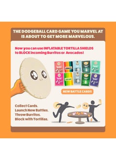 إكسبلودنج كيتنس أل أل سي تقدم Exploding Kittens لعبة Block Block Burrito - توسعة للعبة Throw Throw Burrito ولعبة Throw Throw Avocado - ألعاب ورق للكبار والأطفال والمراهقين، وتوسعة للعبة Dodgeball - للأعمار من 7 سنوات فما فوق  - Image 4