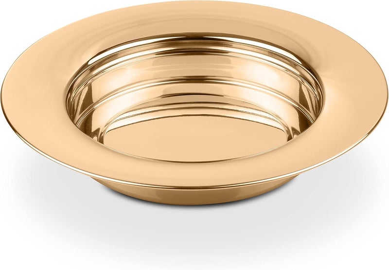 Steadfast Selections (Bread Tray) Gold Premium Communion Trays for Churches | Stainless Steel Communion Ware Set, Supplies - Image 1