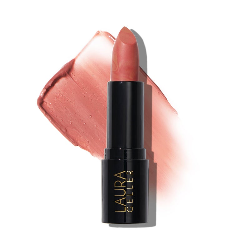 LAURA GELLER NEW YORK Italian Marble Sheer Lipstick - Dolce - Hydrating & Lightweight - Vitamin E & Caster Seed Oil - Cream Finish - Image 1