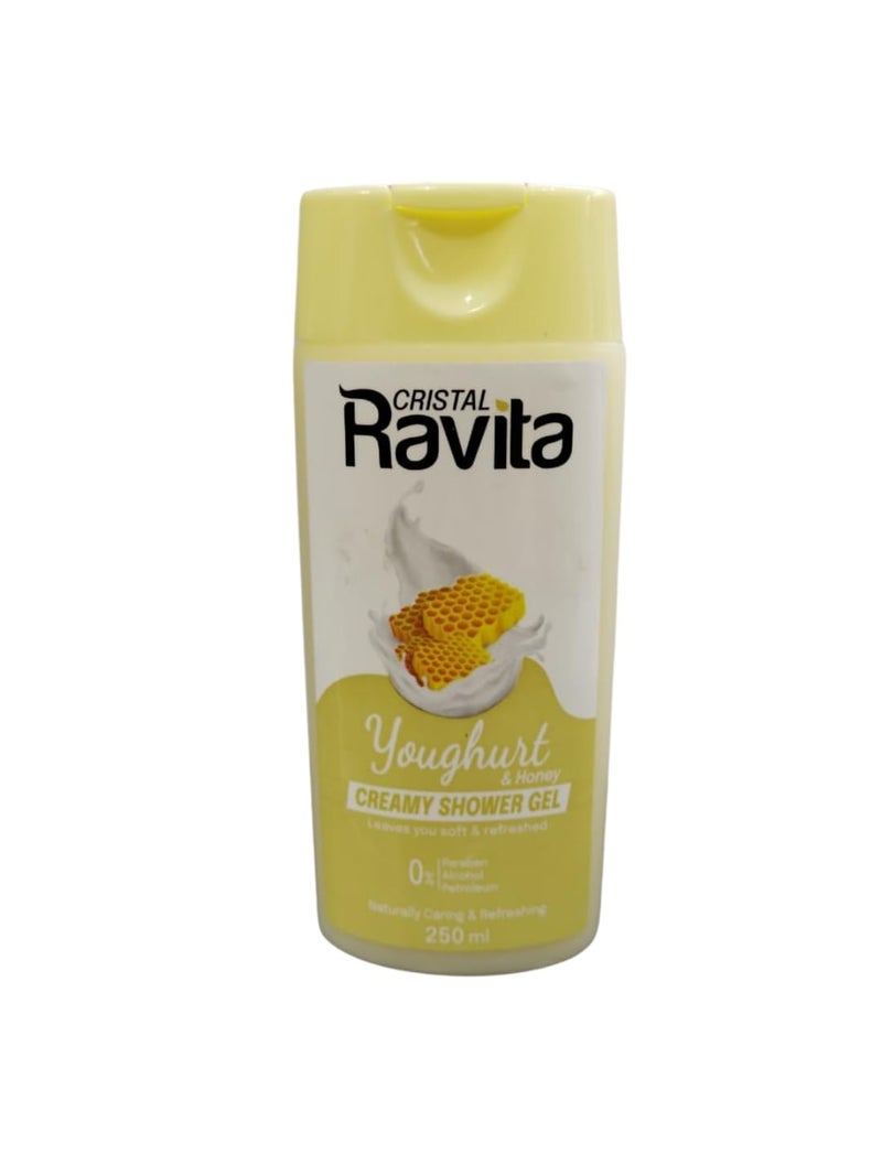 Cristal .RAVITA SHOWER GEL Y& H250ml