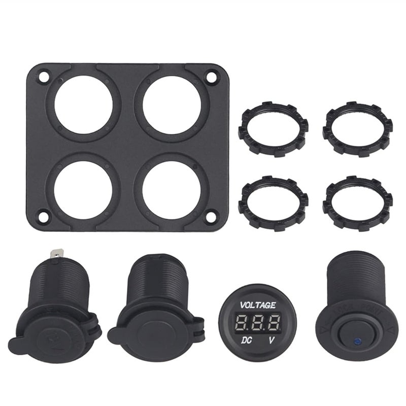 Wivplex 12V Panel Switch Rocker with Dual USB Charger - Image 3