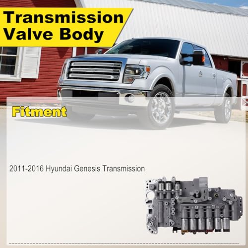 POPSTORE A8LR1 Transmission Valve Body with TCM Fit for Hyundai Genesis 2011-2016 46305-4F100 - Image 2