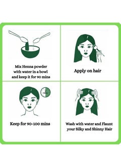Brite Herbal Henna ; 200 Grams ; Henna For Hair ; 100% Pure & Natural ; Herbal Henna ; No Ppd ;  - Image 4