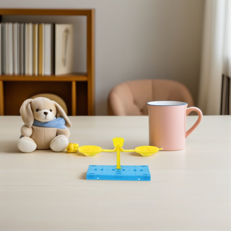 1 Set DIY STEM Balance Scale Toy: Classroom Weight Measurement Scale - Science Experiment Tool for Preschool and Home Activities - Image 4