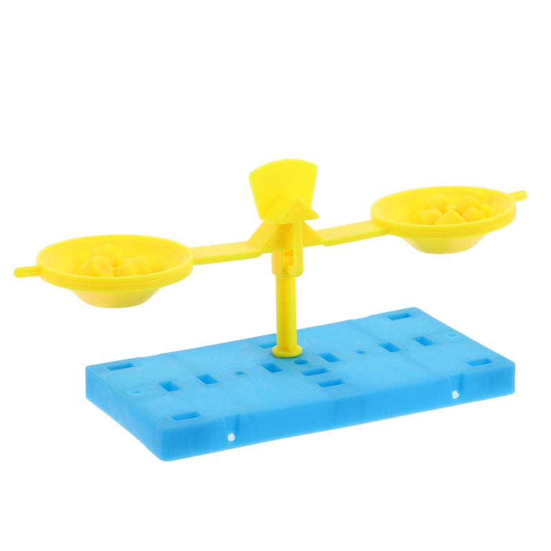 1 Set DIY STEM Balance Scale Toy: Classroom Weight Measurement Scale - Science Experiment Tool for Preschool and Home Activities - Image 1
