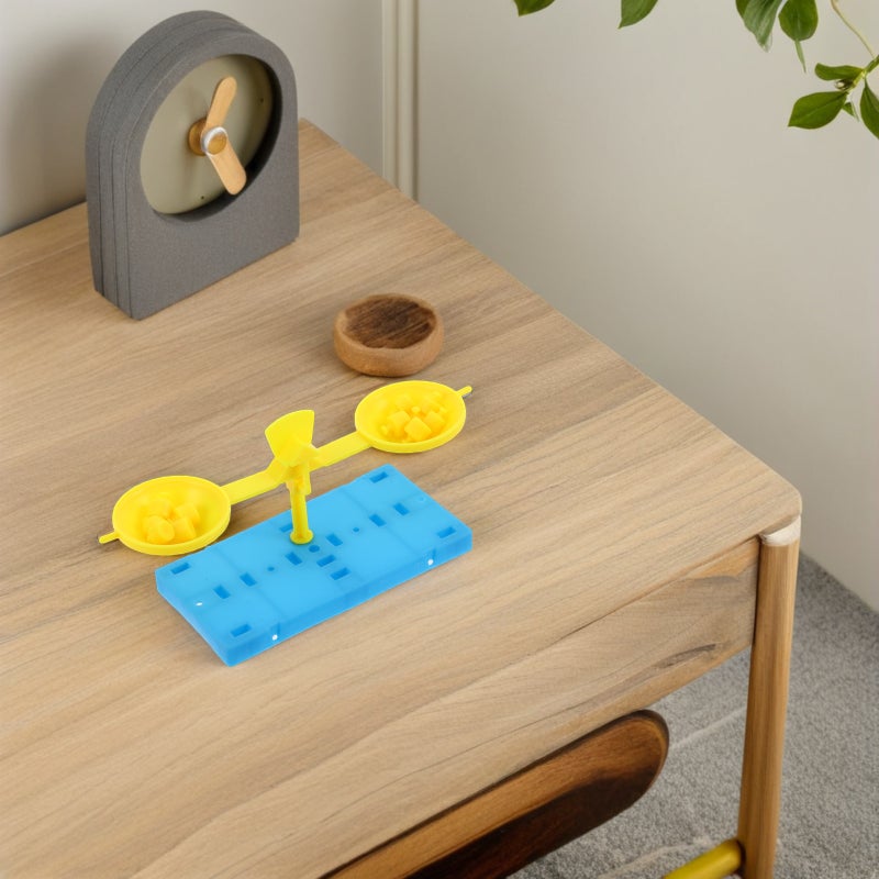 1 Set DIY STEM Balance Scale Toy: Classroom Weight Measurement Scale - Science Experiment Tool for Preschool and Home Activities - Image 3