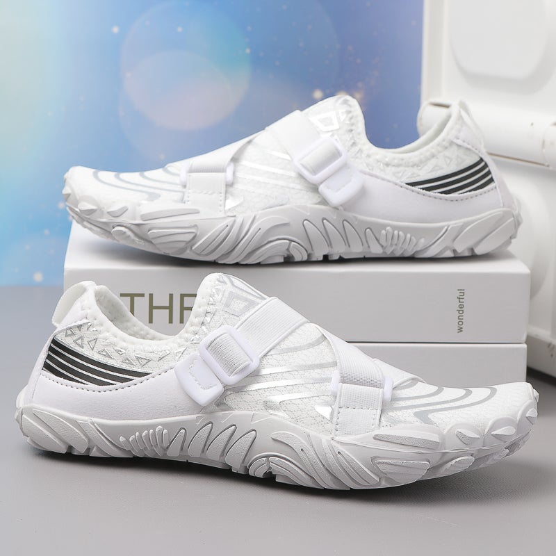 Treadmill Shoes Indoor Fitness Shoes Quiet Yoga Skipping Rope Skipping Shoes Women Strength Training Squat Shoes Men C108 white upgrade thick bottom 