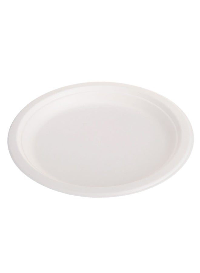 Yekee Disposable Round Paper Plates, 9-inch Fast Food Plates, 40-pack, Jd-7031 - Image 3