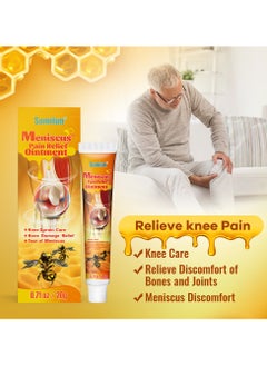 Sumifun 3-PACK Meniscus Pain Relief Ointment - Relieve pain in neck, shoulders, back, hips, joints, muscles, knees and feet 20g*3  - Image 3
