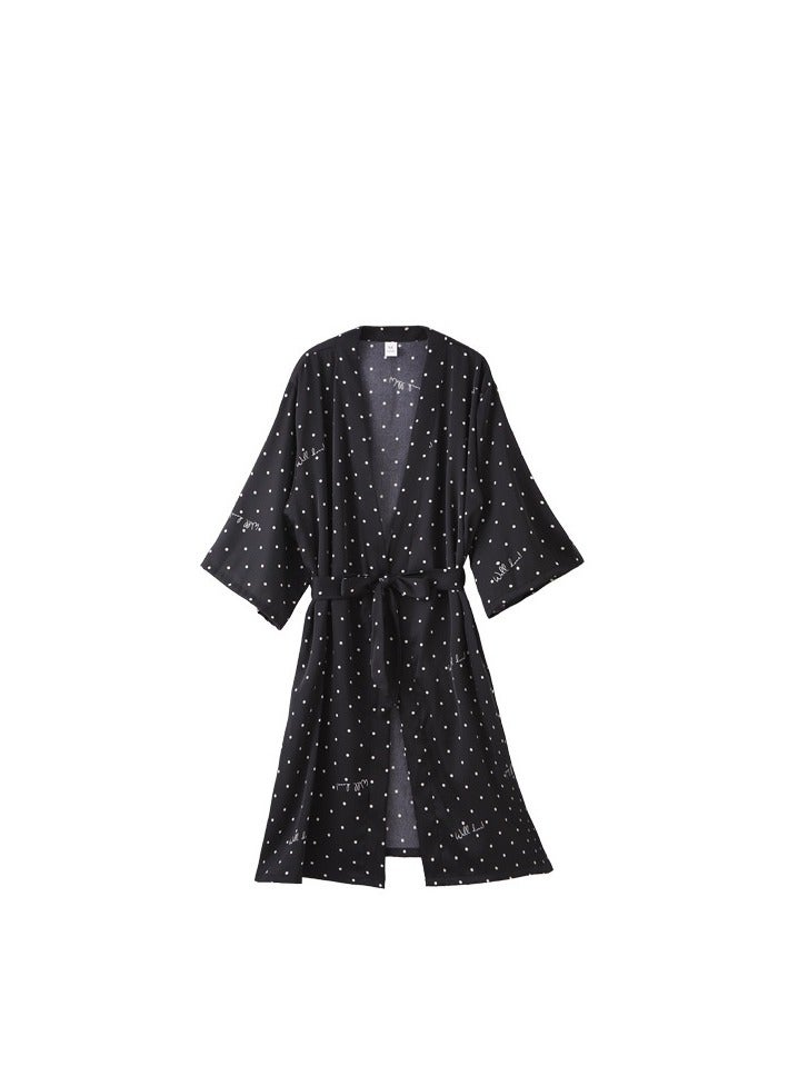 Women  Cardigan Bathrobe