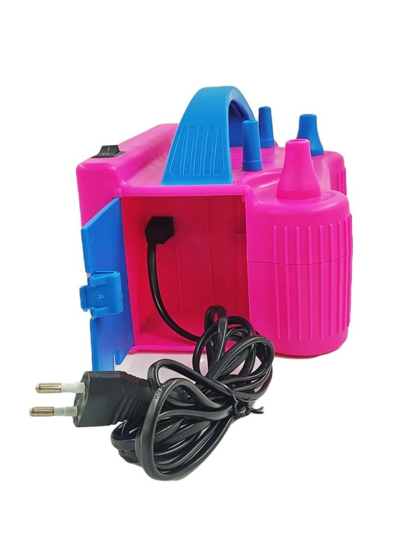 Portable Dual Nozzle Electric Balloon Blower Pump Inflator for Birthday House Anniversary Party Bedroom Decoration - Image 5