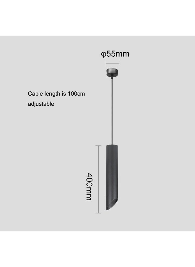 Hummer Single long black cylindrical hanger cylinder, diameter 55*400 mm - Image 3