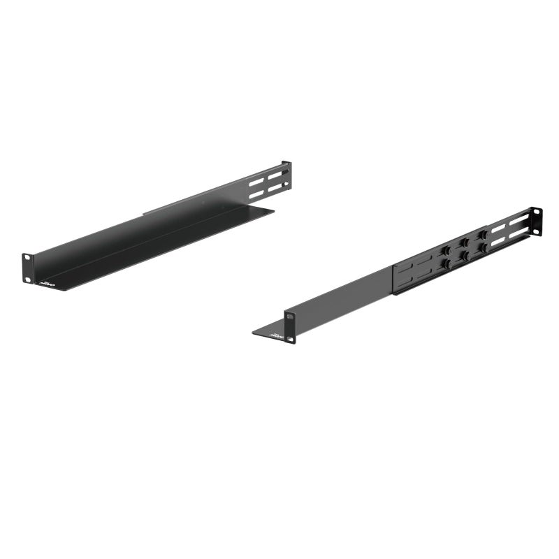 Tecmojo 1U Universal Rack Mount Rails,4-Post Server Rack Shelf Rail with 20.9"-32" Adjustable Depth Fit for Non-Rack Mountable Server/Networking/AV/IT Equipment - Image 1