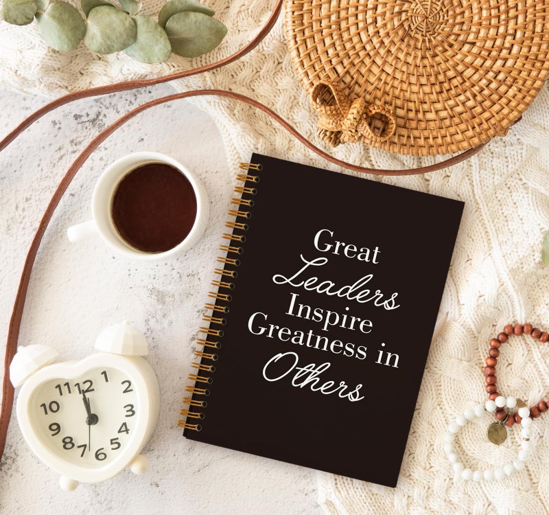 OXW Boss Gifts, Leadership Gifts Notebook Journal, Cool Gifts for Bosses, Thank You Gifts for Women Men Coworkers, Appreciation Gifts for Boss Leader Mentor Supervisor Manager(5.5'' X 8.3'') - Image 3