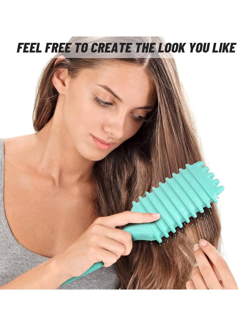 3-In-1 Curl Defining Hair Brush – Curl Styling and Detangling Brush for Shaping and Defining Curls, Reduces Pulling and Separates Curls - Image 4