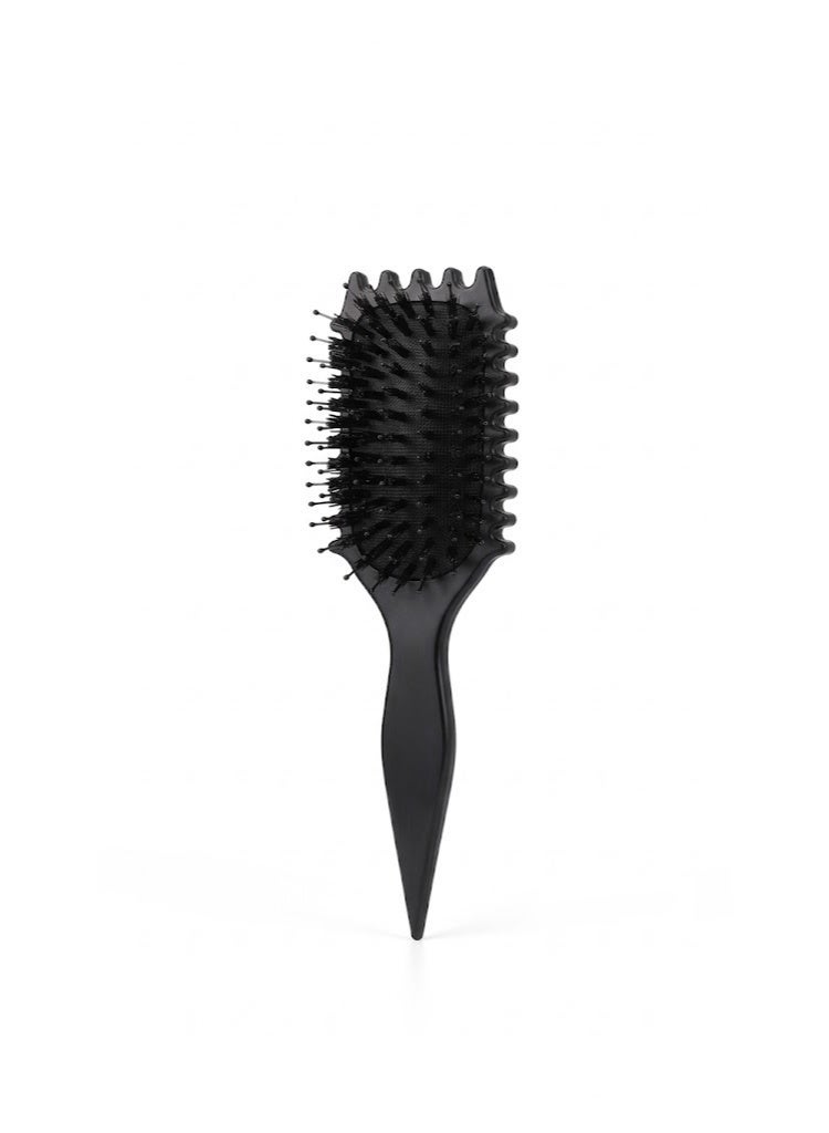 3-In-1 Curl Defining Hair Brush – Curl Styling and Detangling Brush for Shaping and Defining Curls, Reduces Pulling and Separates Curls - Image 1